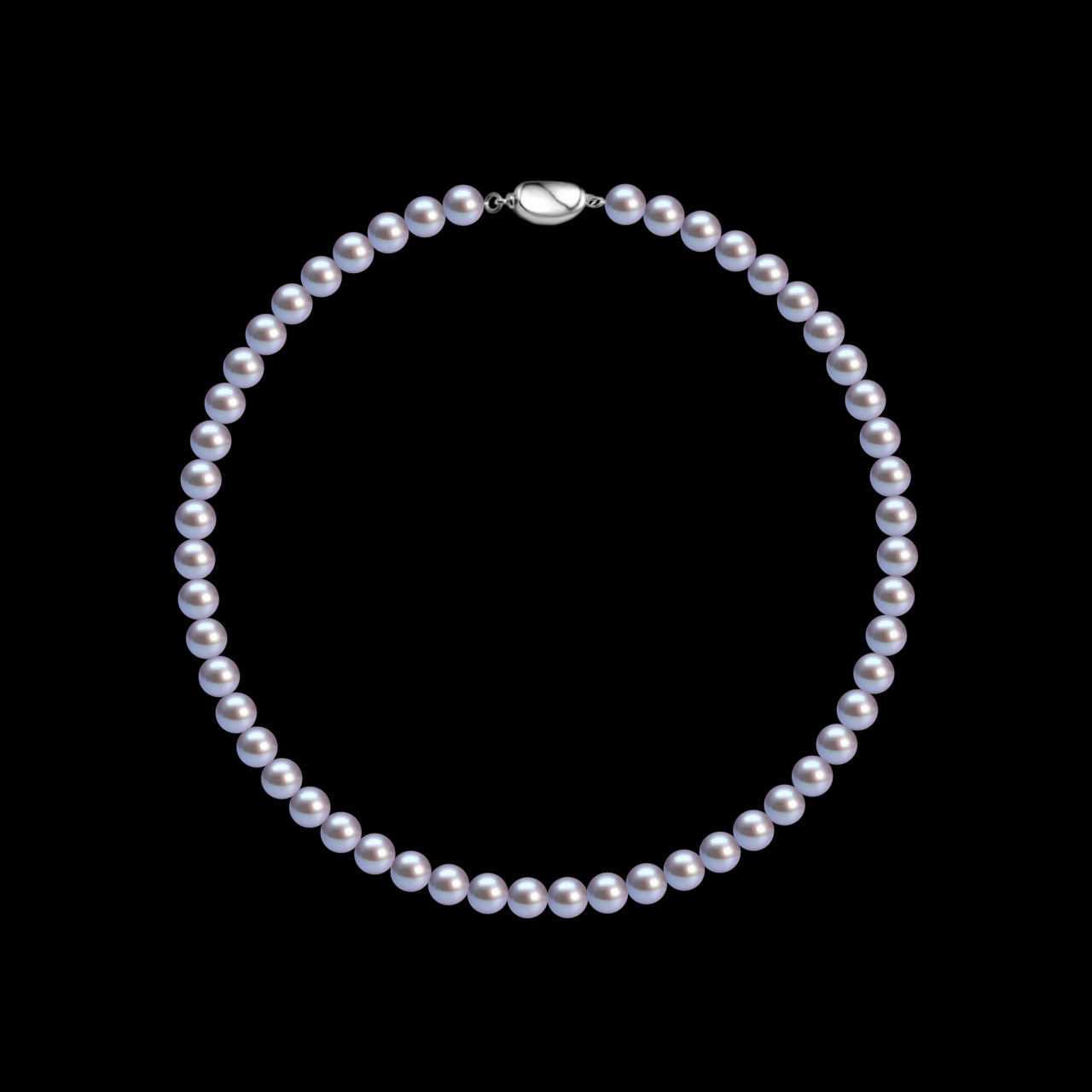 8.5-9.5mm Lavender Freshwater Pearl Necklace