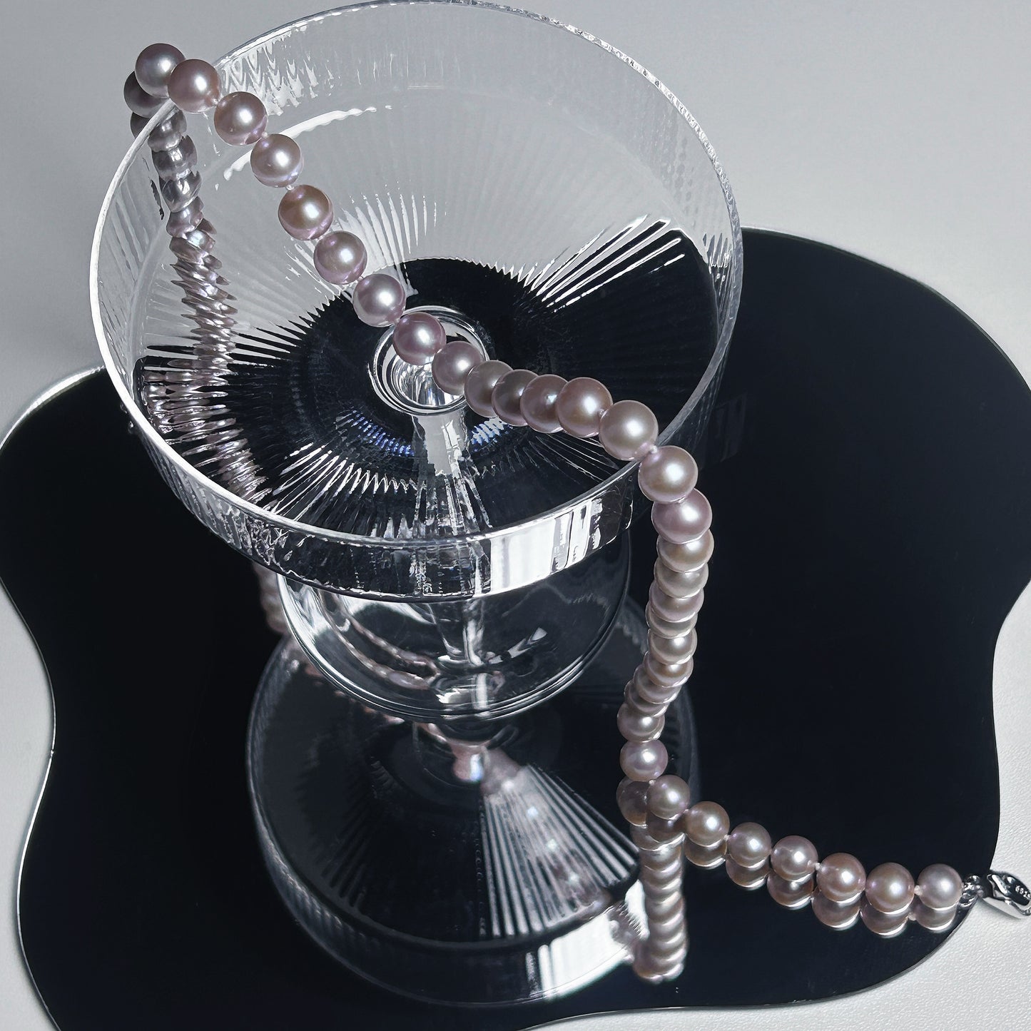 8.5-9.5mm Lavender Freshwater Pearl Necklace