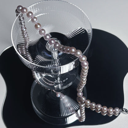 8.5-9.5mm Lavender Freshwater Pearl Necklace