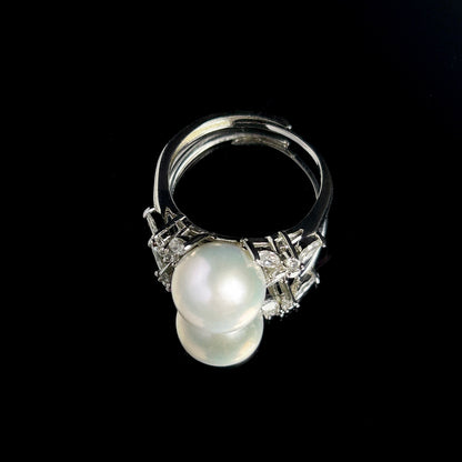 10.0-11.0 mm Freshwater Pearl Celeste Ring